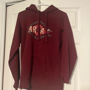 Ariat Men's Burgundy Hoodie Sweater